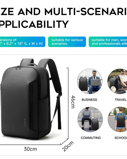 Laptop Rucksack 15,6 Zoll für Uni und Büro