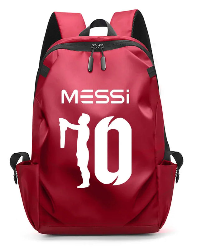 Schulrucksack mit USB-Port Rot B064