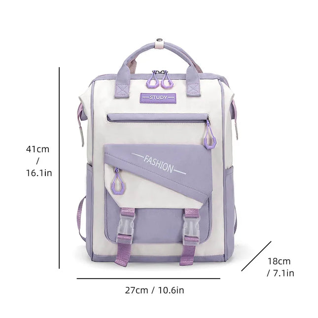 Schulrucksack fuer Maedchen – Blau