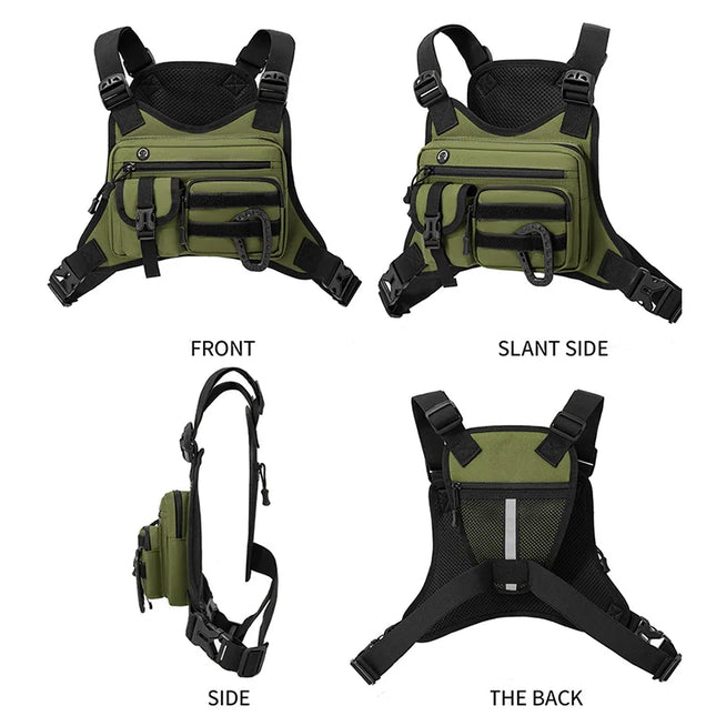 Brusttasche für Pendler und Freizeit