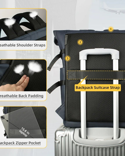 Laptop Rucksack 15,6 Zoll mit USB Port