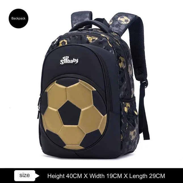Schulrucksack Jungen Fussball Design