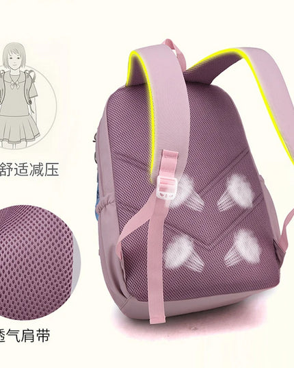 Schulrucksack Teenager Mädchen Schwarz
