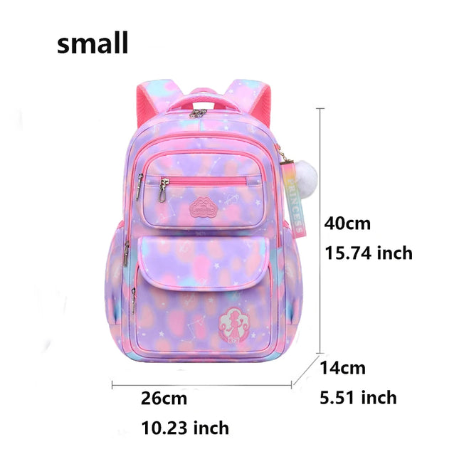 Schulrucksack Maedchen Lila - leicht & robust