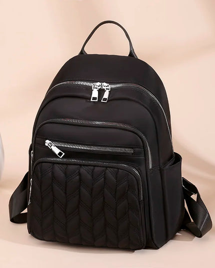 Rucksack Damen Casual 20-35 Liter Schwarz