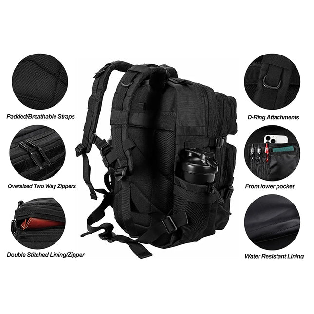 Uni Rucksack 45L mit Laptopfach
