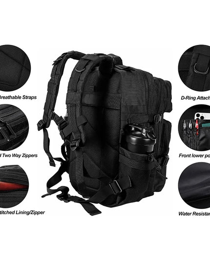 Uni Rucksack 35L mit Laptopfach, Pink