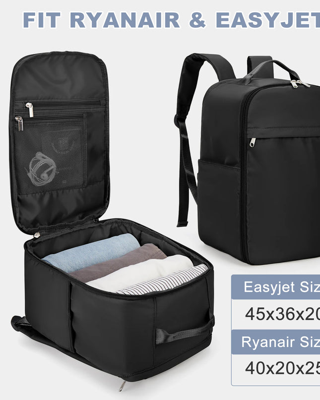 Laptop Rucksack Schwarz 20-35L