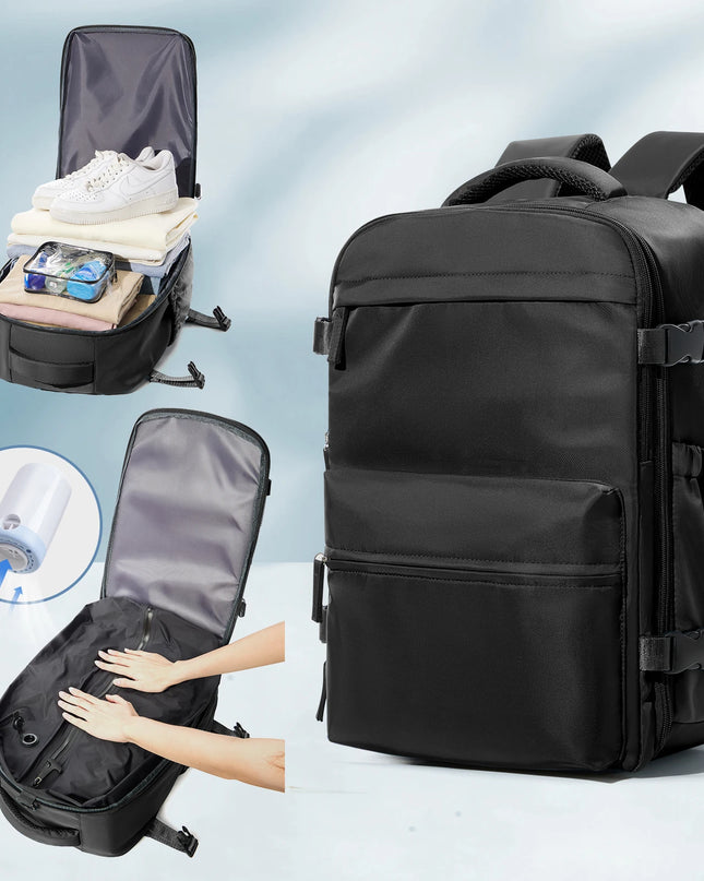 Großer Laptop Rucksack mit Pumpfunktion