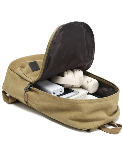 Großer Schulrucksack Canvas – 20-35L