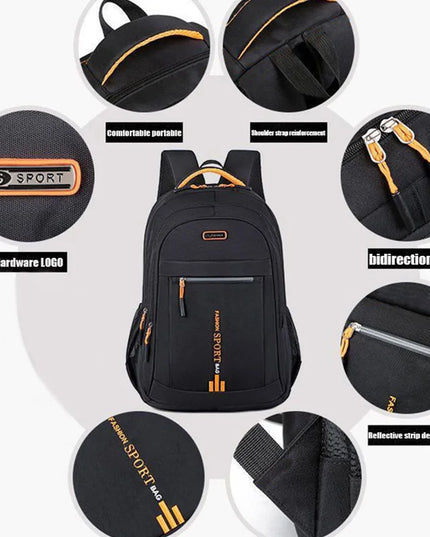 Schulrucksack Grossvolumig – Orange