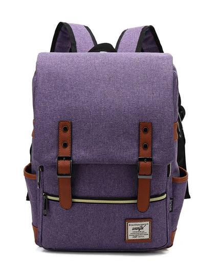 Uni Rucksack Canvas mit 16 Zoll Laptopfach