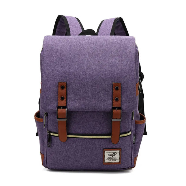 Uni Rucksack Canvas mit 16 Zoll Laptopfach