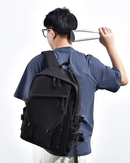 Uni Rucksack schlicht Blau 20-35 Liter