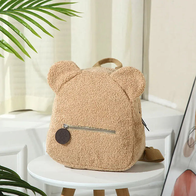 Schulrucksack Plüsch Tierohren – Klein & Süß