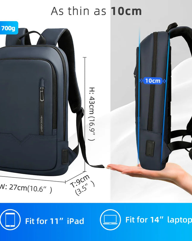 Laptop Rucksack 15,6 Zoll mit USB-Anschluss
