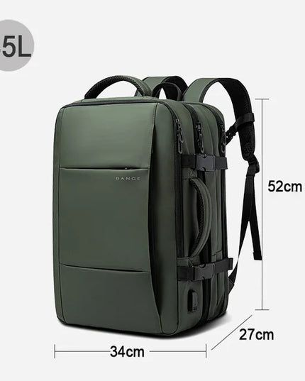 Laptop Rucksack erweiterbar 17,3 Zoll