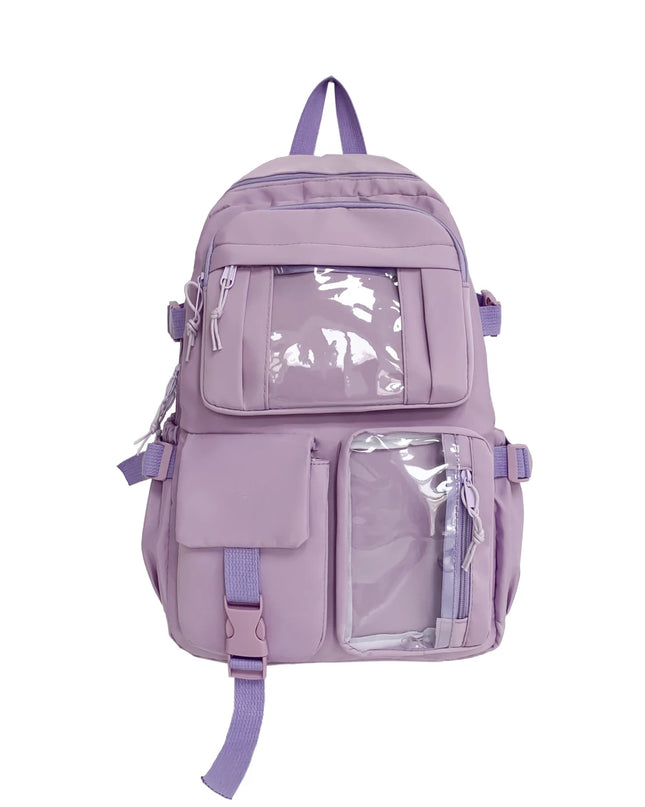 Schulrucksack Damen mit vielen Fächern