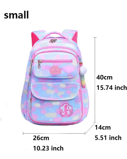 Schulrucksack Maedchen Blau - 7-13 Jahre