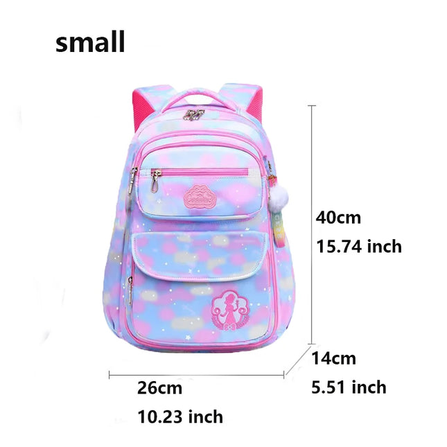 Schulrucksack Maedchen Blau - 7-13 Jahre