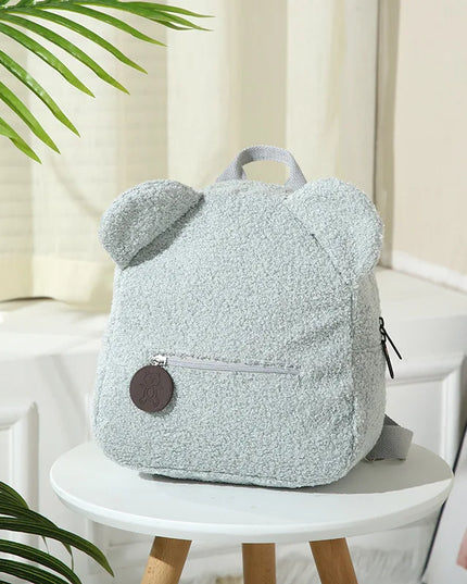 Schulrucksack Bär Plüsch Hellblau Unter 20L