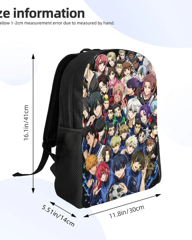 Laptop Rucksack für Schule & Uni – Blau