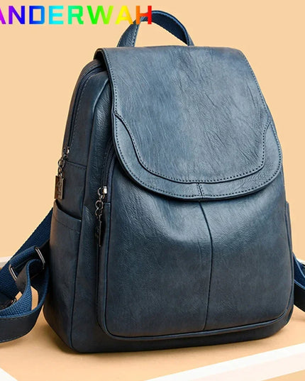 Damen Rucksack aus Lederoptik unter 20L