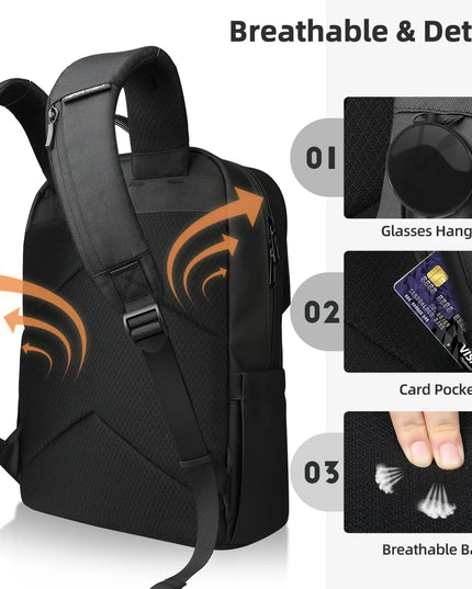 Business Laptop Rucksack 15,6 Zoll Grün