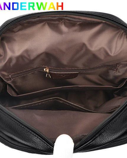Leder Rucksack Damen unter 20 Liter
