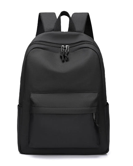 Schulrucksack Oxford Stoff Schwarz 15 Zoll