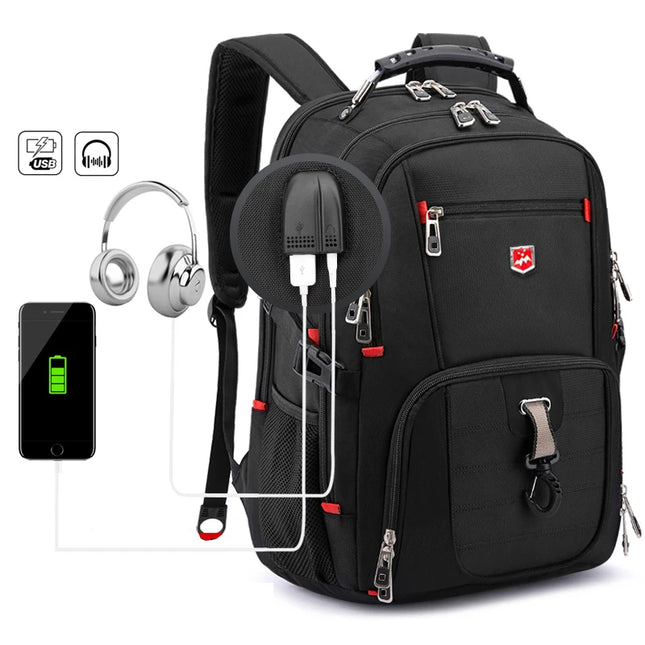 Laptop Rucksack 17 Zoll Camouflage Grau