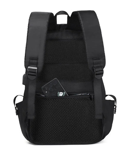 Uni Rucksack mit USB-Anschluss und Laptopfach