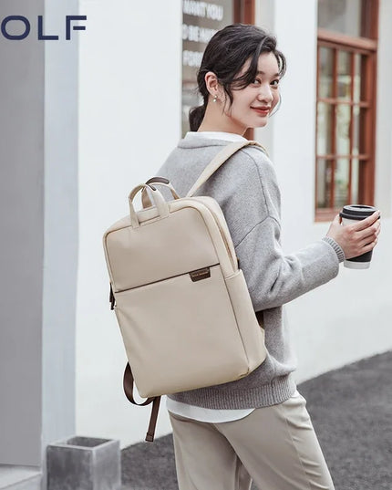 Business Laptop Rucksack Damen – Schwarz
