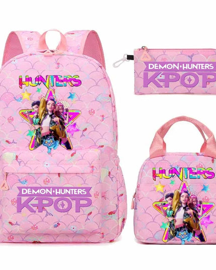 Schulrucksack Set 20-35L Dunkelblau
