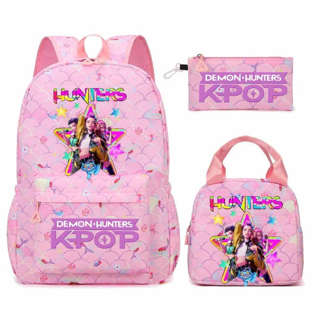 Schulrucksack Set 20-35L Dunkelblau