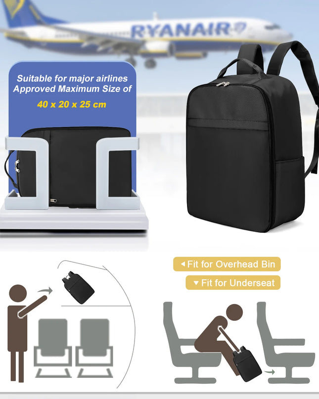 Laptop Rucksack Pink 20-35L