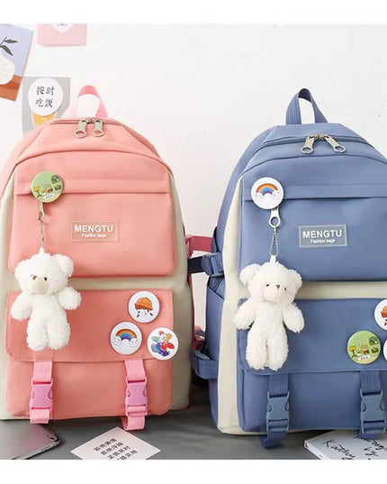 Schulrucksack Set Wasserdicht – Pink