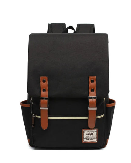 Schulrucksack Canvas 16 Zoll Laptopfach