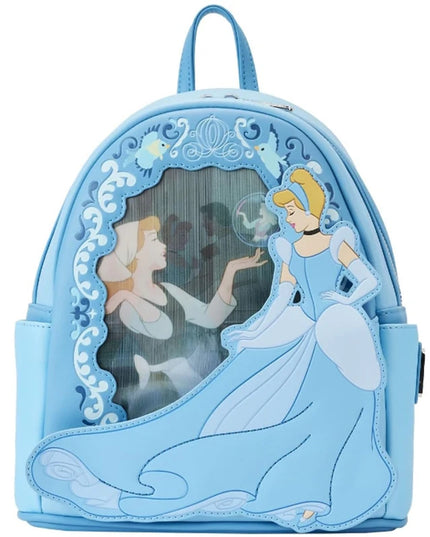 Schulrucksack Mini Collage Braun