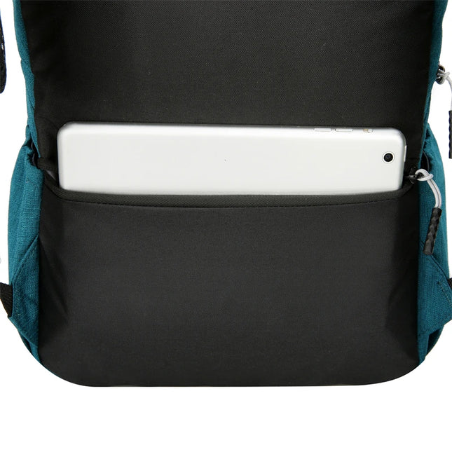 Schlichter Rucksack fuer Uni & Schule Rot