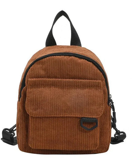 Mini Cord Rucksack für Studierende