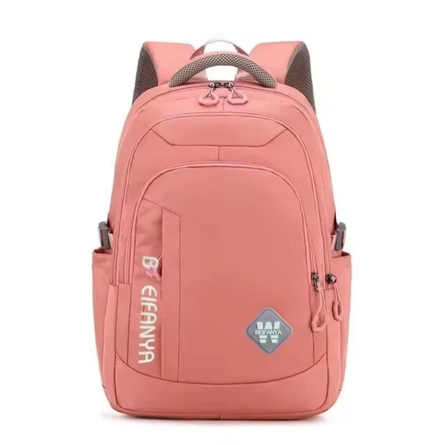 Leichter Schulrucksack mit Ergonomie rosa