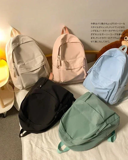 Uni Rucksack Nylon Wasserdicht Rosa
