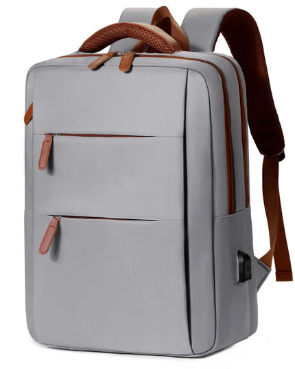 Business Rucksack 16 Zoll Laptopfach Grau
