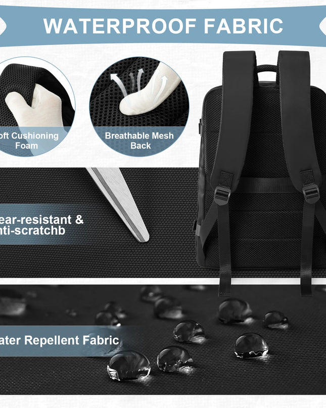 Laptop Rucksack für Reisen Grün