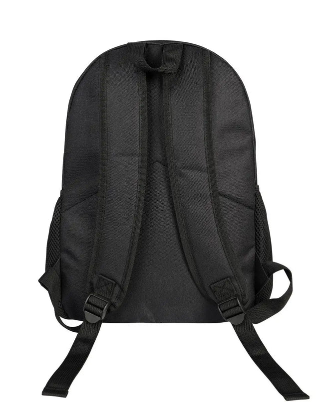 Schulrucksack mit Fussball-Muster