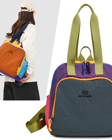 Uni Rucksack Damen 20-35L Hellblau