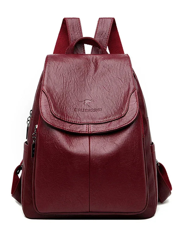 Damen Rucksack aus Lederoptik unter 20L