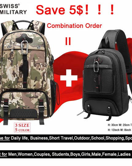 Business Rucksack 80L mit USB-Anschluss