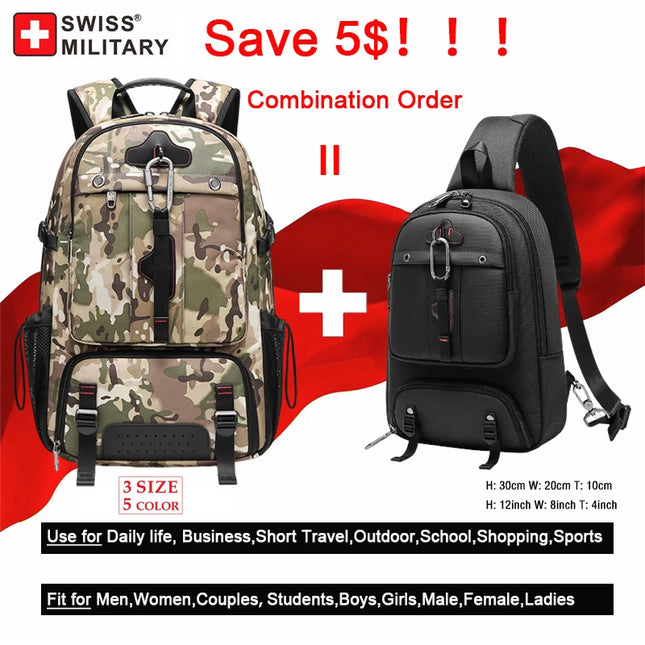 Business Rucksack 80L mit USB-Anschluss